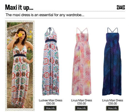 Girls, be the best dressed this summer! Check out our latest maxi ...